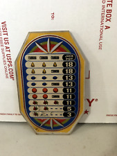 Jennings Standard Chief Slot Machine  Original Award Card Three Cherries Pays 11 for sale  Billings