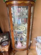 Curved glass curio for sale  Schaumburg