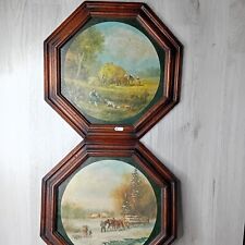 Oil paintings mahogany for sale  Ireland