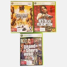 Lote de 3 jogos Xbox 360 Red Dead Redemption GTA 4 Saints Row 2 PAL MUITO BOM ESTADO, usado comprar usado  Enviando para Brazil