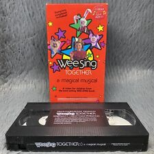 Cinta VHS musical Wee Sing Together A Magical 1985 niños Prince Stern Sloan video segunda mano  Embacar hacia Argentina