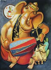 Ganesh hindu painting for sale  Shipping to Canada