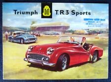 Triumph tr3 sports d'occasion  Expédié en Belgium
