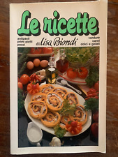 Ricette lisa biondi usato  Castiglione Delle Stiviere