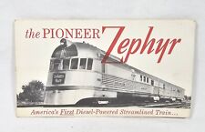 Pioneer zephyr train for sale  Wellington