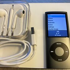 Apple ipod nano 4ta generación 16 gb negro.  Batería nueva. Casi impecable segunda mano  Embacar hacia Argentina