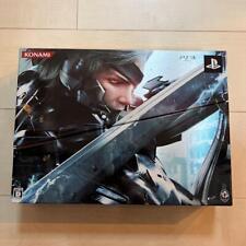 PS3 Metal Gear Rising Revengeance Premium Package Limited Edition Figure Book CD for sale  Shipping to South Africa