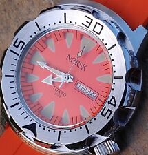 Reloj Sea Monster, Norsk, Noruega Tokio Buzo Olímpico, Cuarzo Ciudadano - Naranja segunda mano  Embacar hacia Argentina