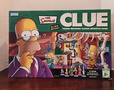 Juego de mesa CLUE Los Simpson 3a edición * Completo 2007 raro retirado, usado segunda mano  Embacar hacia Argentina