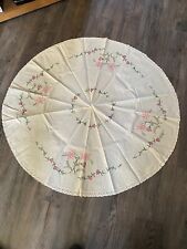 Round tablecloth table for sale  WHITEHAVEN