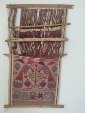 Indian woven canvas.textile d'occasion  Fayence