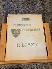 Franz liszt rhapsodies d'occasion  Rennes