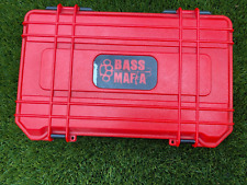 NEW Bass Mafia Bait Coffin  Utility Tackle Box (Slim) Waterproof Case, used for sale  Shipping to South Africa