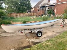 Used, Alden Appledore 16' Rowing Canoe (with Oarmaster and pair of wooden oars) for sale  New Kensington