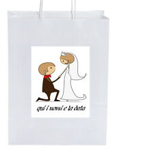 Wedding bags personalizzate usato  Ruvo Di Puglia