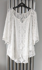 White lace top for sale  NORWICH