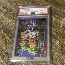 2022 Select De’aaron Fox Neon Purple Pulsar FOTL PSA 10, usado comprar usado  Enviando para Brazil