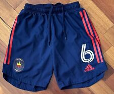 Usado, Pantalones cortos de juego MLS Chicago Fire FC Adidas #6 para hombre azul marino/rojo talla pequeña segunda mano  Embacar hacia Argentina