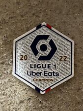 Patch Badge Champion France PSG Paris Saint Germain 2021 2022 Ligue 1 Football d'occasion  Besançon