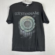 Camiseta Vintage Whitesnake Tour Concert 1987 Cinza Ponto Único Cabelo Masculino Metal comprar usado  Enviando para Brazil