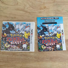 Pokemon Rumble Blast (Nintendo 3DS, 2011) (Case And Manual Only!) for sale  Beverly