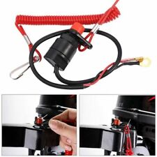 Universal Boat Outboard Engine Motor Kill Stop Switch With Safety Tether Lanyard for sale  Shipping to South Africa