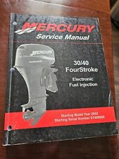 2006 Mercury Marine 30/40 FourStroke EFI Service Manual P/N 90-883064R02 for sale  Shipping to South Africa