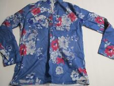 Womens blue floral for sale  Bakersfield