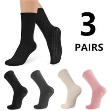 3 pares de meias de aderência de pilates antiderrapantes de ioga meias esportivas de treino comprar usado  Enviando para Brazil