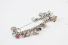 bracelet silver charm for sale  LEEDS