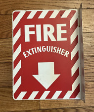fire sign extinguisher metal for sale  Warwick