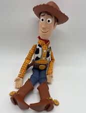 Boneca Disney Pixar Toy Story Woody corpo de pano 15" falando puxar corda - funcionando comprar usado  Enviando para Brazil