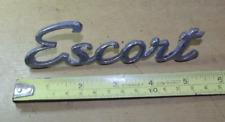 Usado, Emblema colecionável vintage Ford Escort MK 1 emblema capota de bota carro clássico comprar usado  Enviando para Brazil