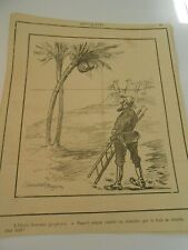 Caricature 1898 oncle d'occasion  Bourgoin-Jallieu