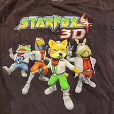Camiseta Preta Nintendo Star Fox 64 3D Fox Team Graphic Falco Slippy Masculina Média comprar usado  Enviando para Brazil
