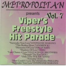 METROPOLITAN PRESENTS VIPER'S FREESTYLE HIT PARADE VOL. 7 CDs dos EUA 1996 10 FAIXAS comprar usado  Enviando para Brazil