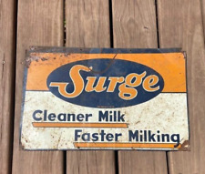 Surge milker sign for sale  Red Wing