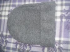 Grey beanie ribbed for sale  CARDIFF