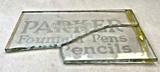 Antigua pluma estilográfica y exhibición de lápiz Parker Lucky-Cruve, década de 1920. ROTO. segunda mano  Argentina 