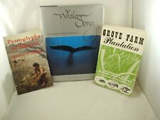 Havaí 3 livros de história fazenda de bosque plantação de açúcar indústria baleeira petróglifos, usado comprar usado  Enviando para Brazil