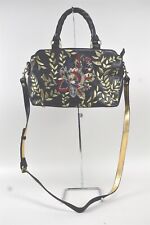 Cartera bandolera Patricia Nash bordada floral negra Angelin segunda mano  Embacar hacia Mexico