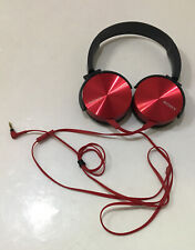 Auriculares intraurales Sony MDR-XB450 BAJOS ADICIONALES micrófono de regalo rojo. Auriculares estéreo EX+, usado segunda mano  Embacar hacia Argentina