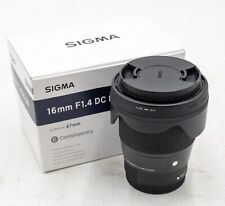 Sigma 16mm f1.4 for sale  Shipping to Ireland