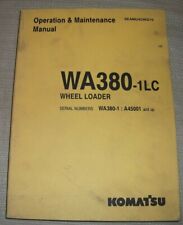 Komatsu wa380 1lc for sale  Union