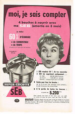 Publicite advertising 1959 d'occasion  Le Luc