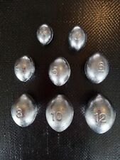 LEAD FISHING SINKERS/WEIGHTS EGG SINKERS 10LBS pick your size. for sale  Shipping to South Africa