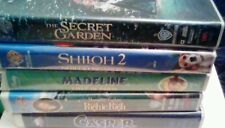 LOTE de 5 fitas VHS para crianças - Richie Rich Shiloh 2 Casper Secret Garden Madeline comprar usado  Enviando para Brazil