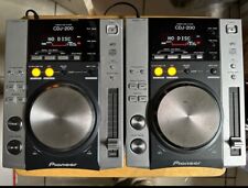 Pair Pioneer CDJ-200 DJ Turntable Player Controller Mix Loop CD MP3 Lot Of 2, used for sale  Shipping to South Africa