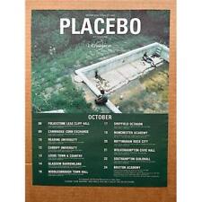 Placebo october 1998 for sale  CHESTERFIELD