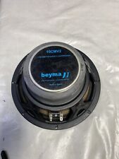 Woofer Baixo Beyma MID Preto 250W 8" 8CMV2 Vintage Cone Branco Raro Como Está Peças comprar usado  Enviando para Brazil